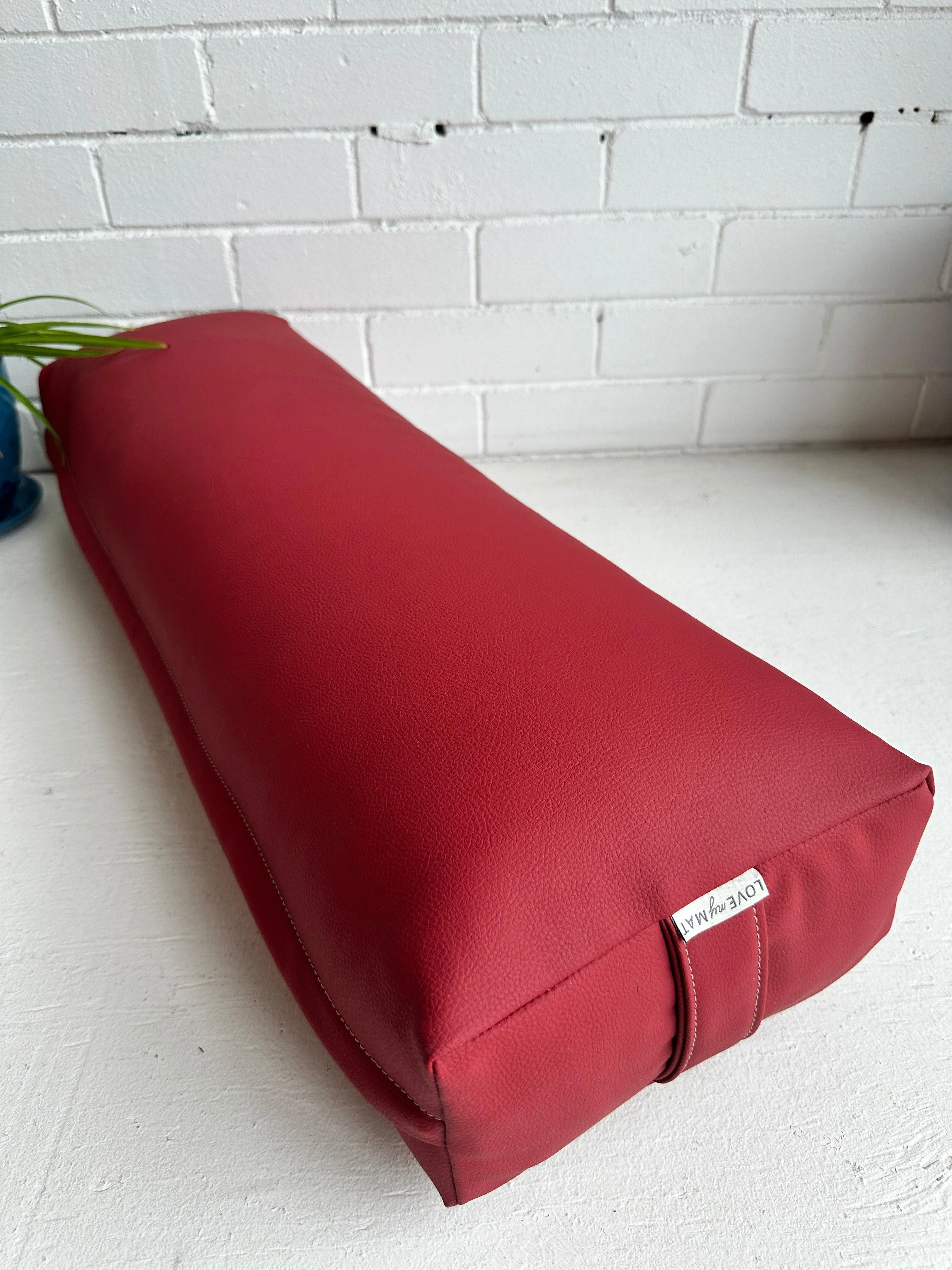 Ruby Vinyl Long & Lean Bolster