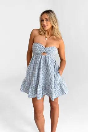 Summer Stroll Dress in Chambray