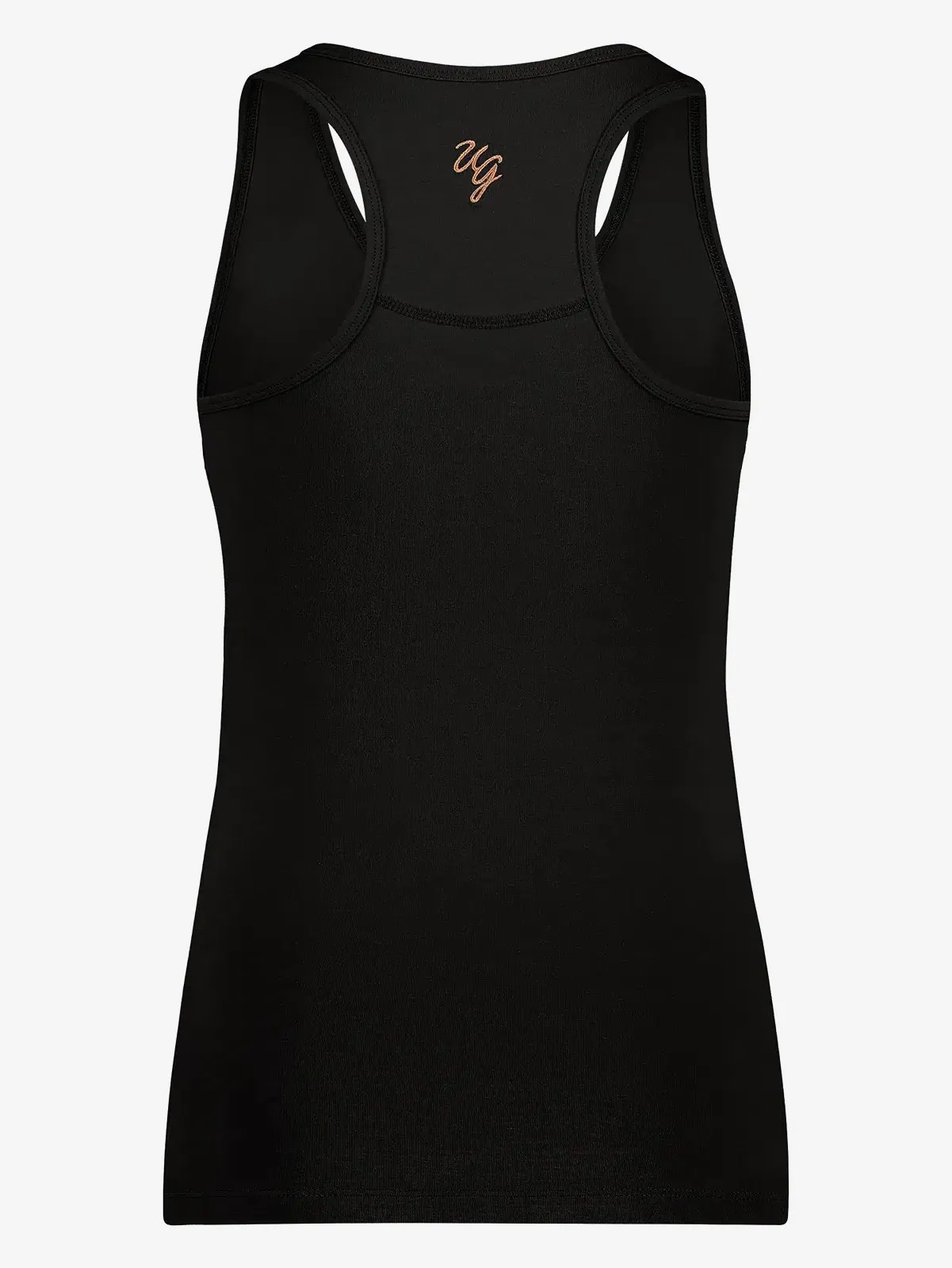 Urban Goddess OM Core Yoga Tank - Onyx Black