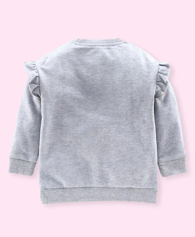 Ventra Girls Ballerina Sweatshirt Grey