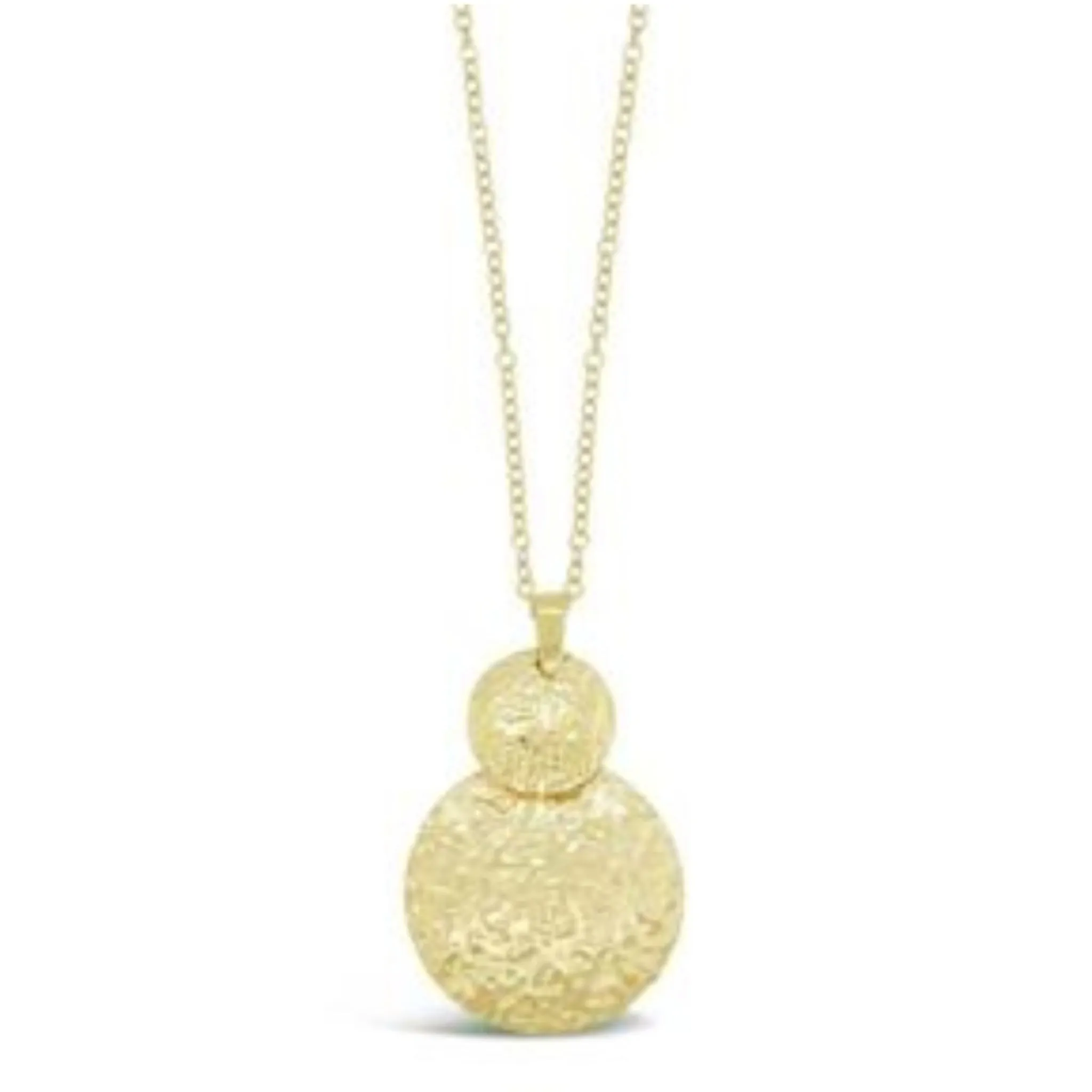 Venus Brushed Gold necklace