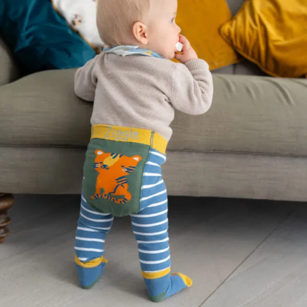 Ziggle - Savanna Tiger Leggings and Socks Set 6-12months