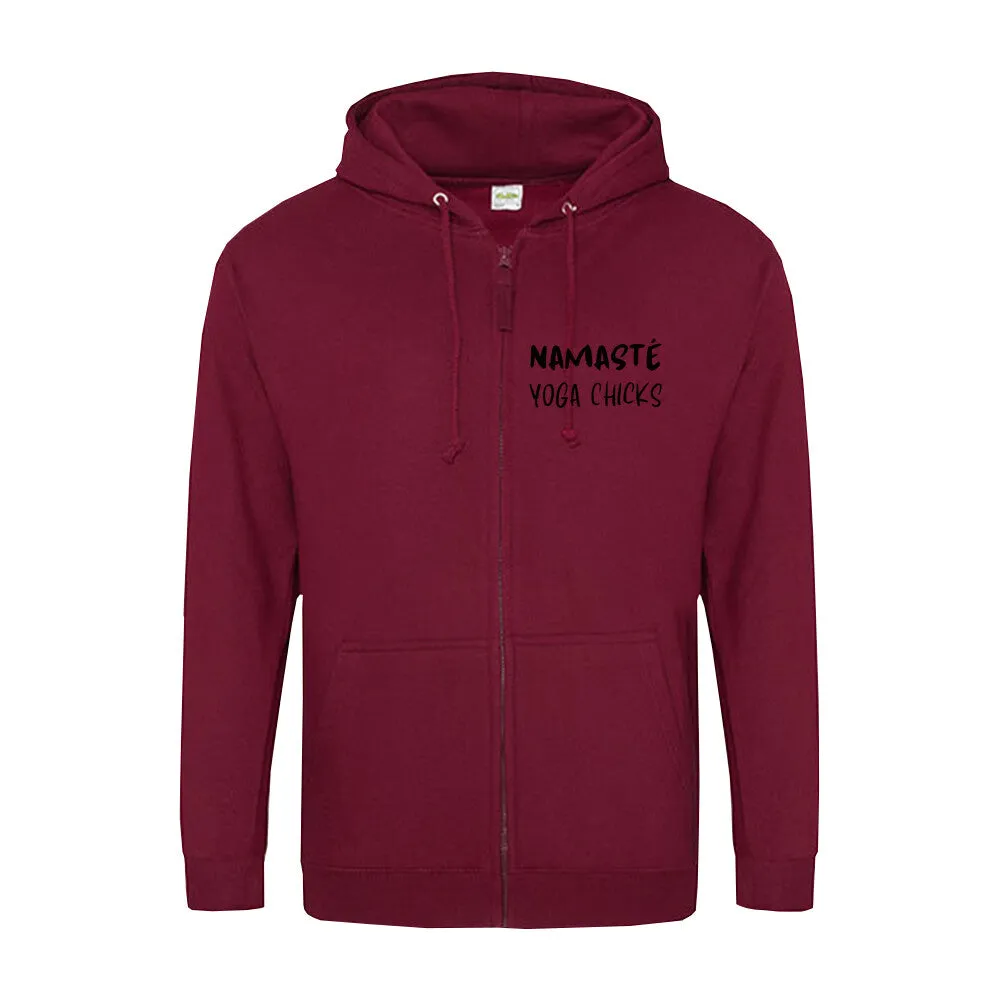 Zipper Hoodie Unisex | Namaste Yoga