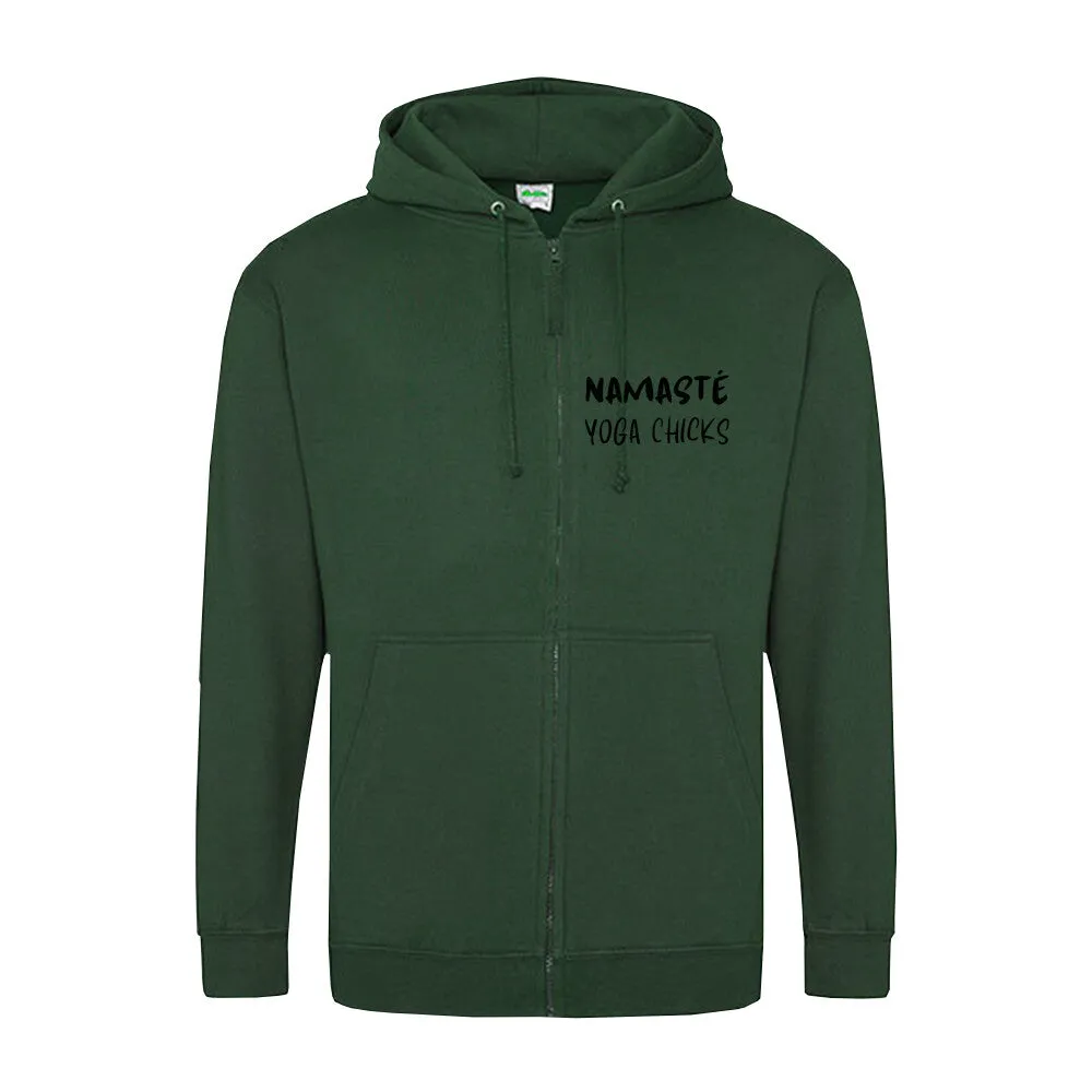 Zipper Hoodie Unisex | Namaste Yoga